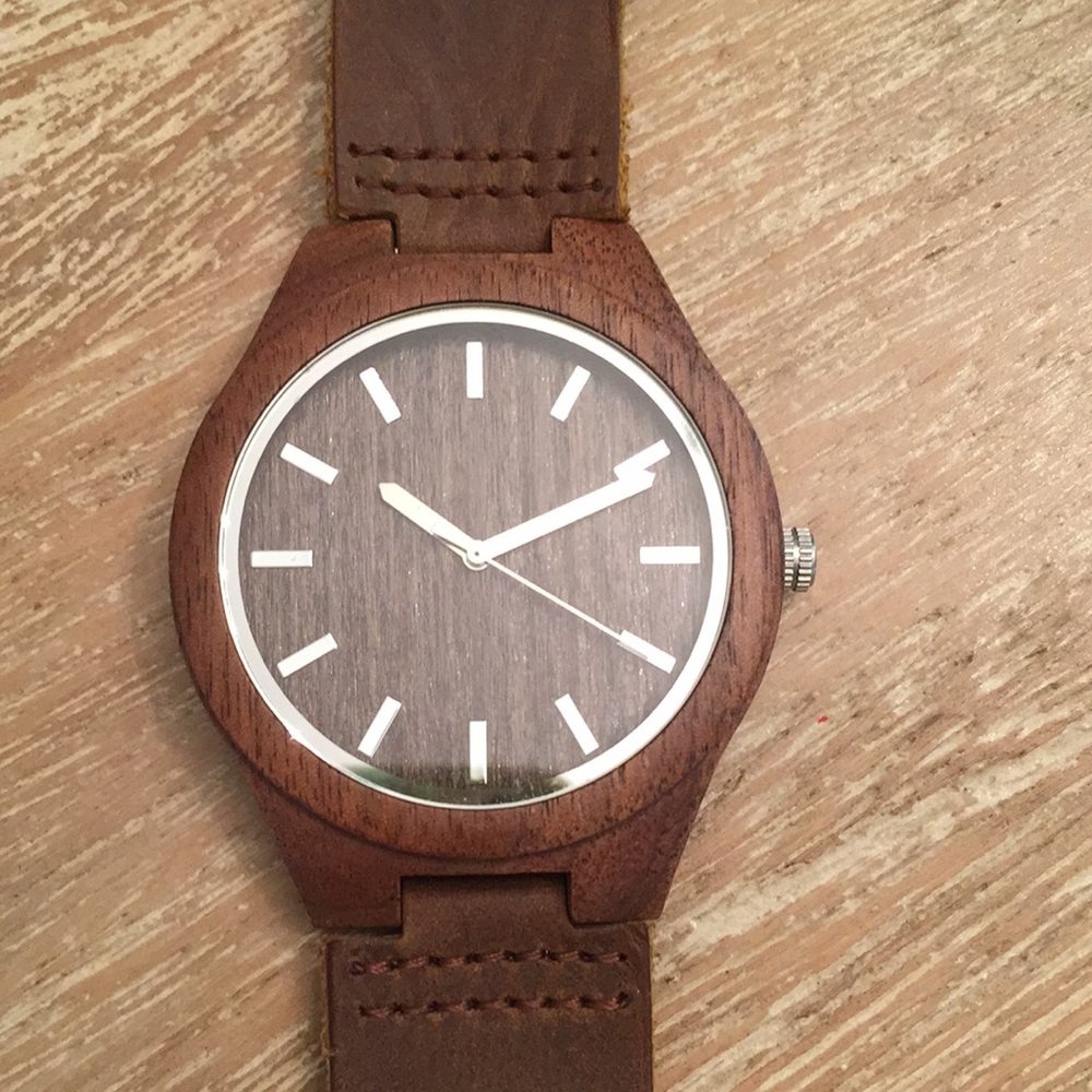 “Wooden” watch